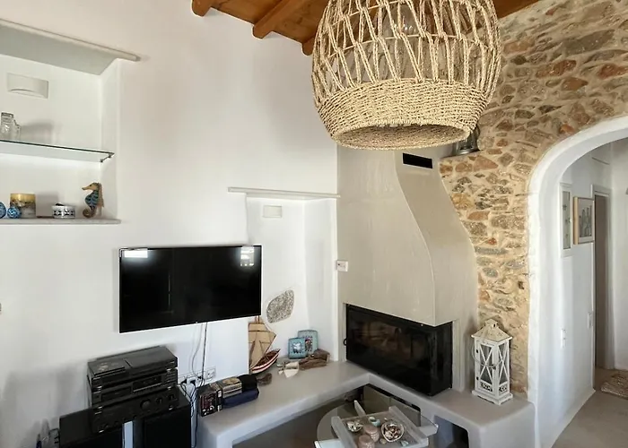 וילה La Casa Bianca Naxos Vívlos